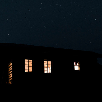Haus mit Strom trotz Stromausfall