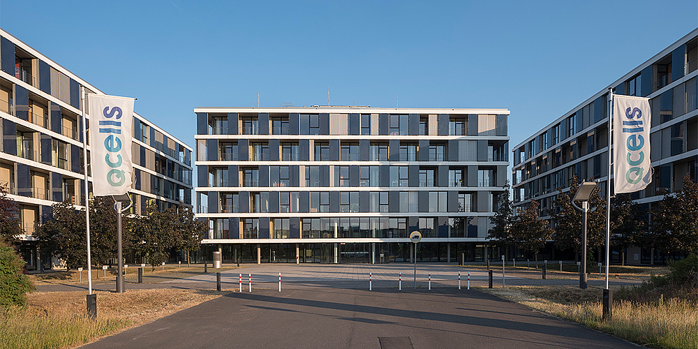 Qcells Bürokomplex in Thalheim