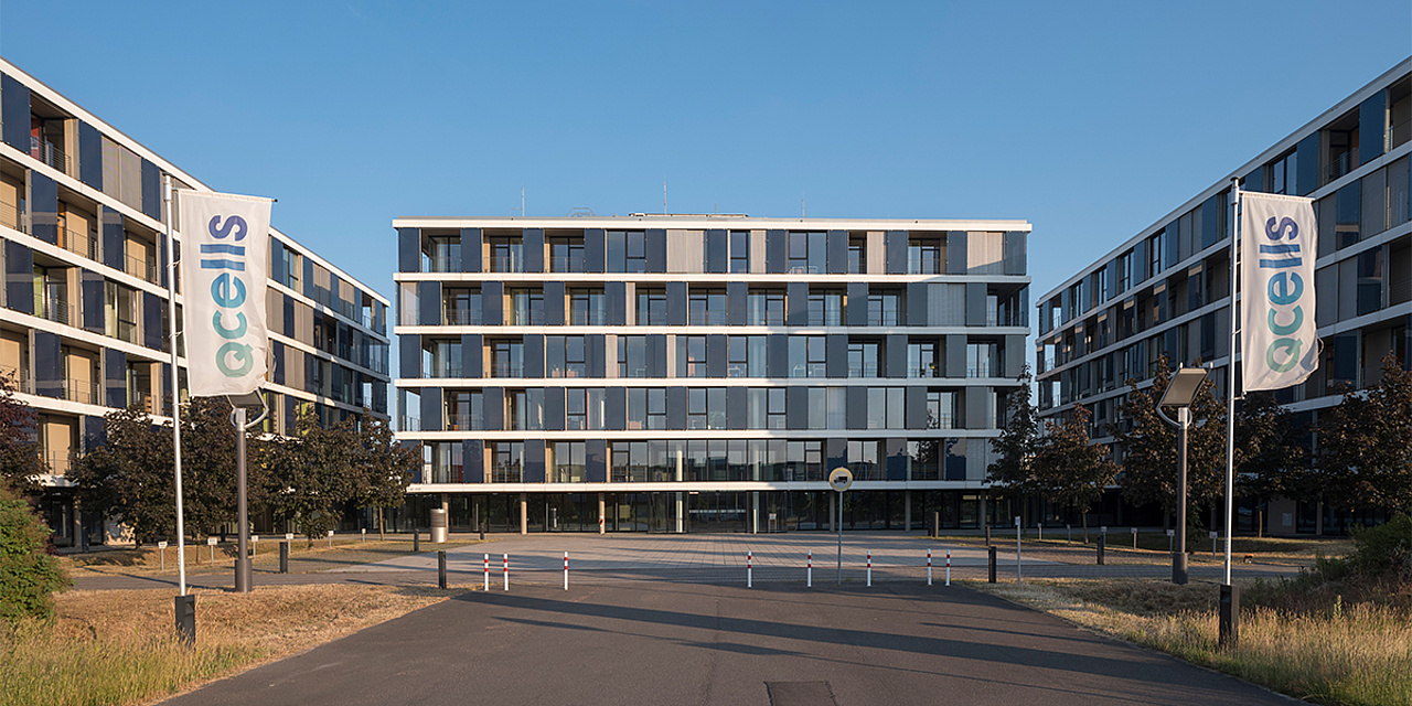 Qcells Bürokomplex in Thalheim