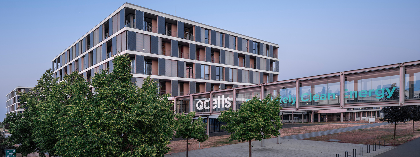 Qcells Bürogebäude in Thalheim 