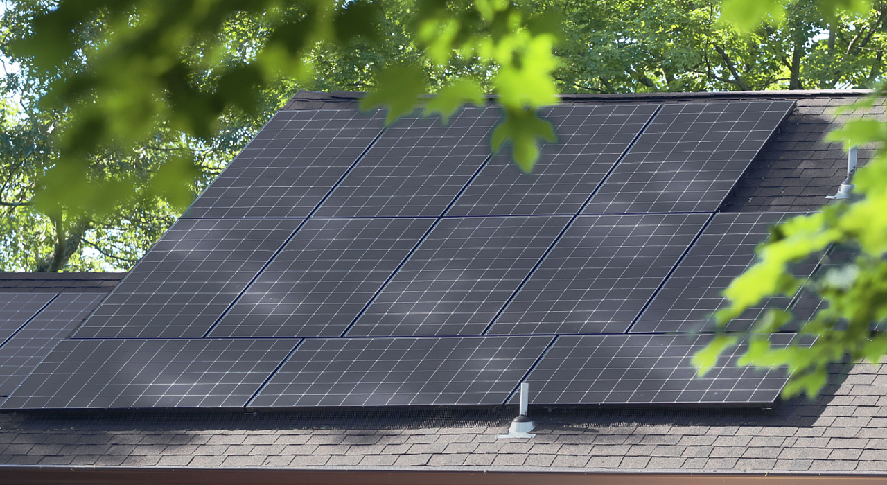 Verschattung von Solarmodulen
