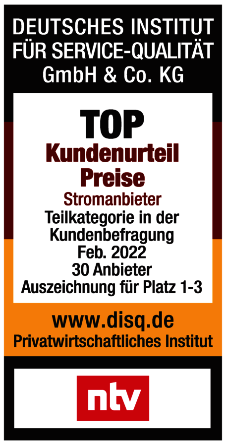 Qcells ntv KB Premium Kundenurteil Stromanbieter 2022 Qcells ntv KB Premium Kundenurteil Stromanbieter 2022