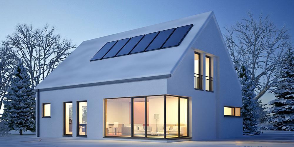 Qcells Blog. Eine Solaranlage im Winter – lohnt sich das?